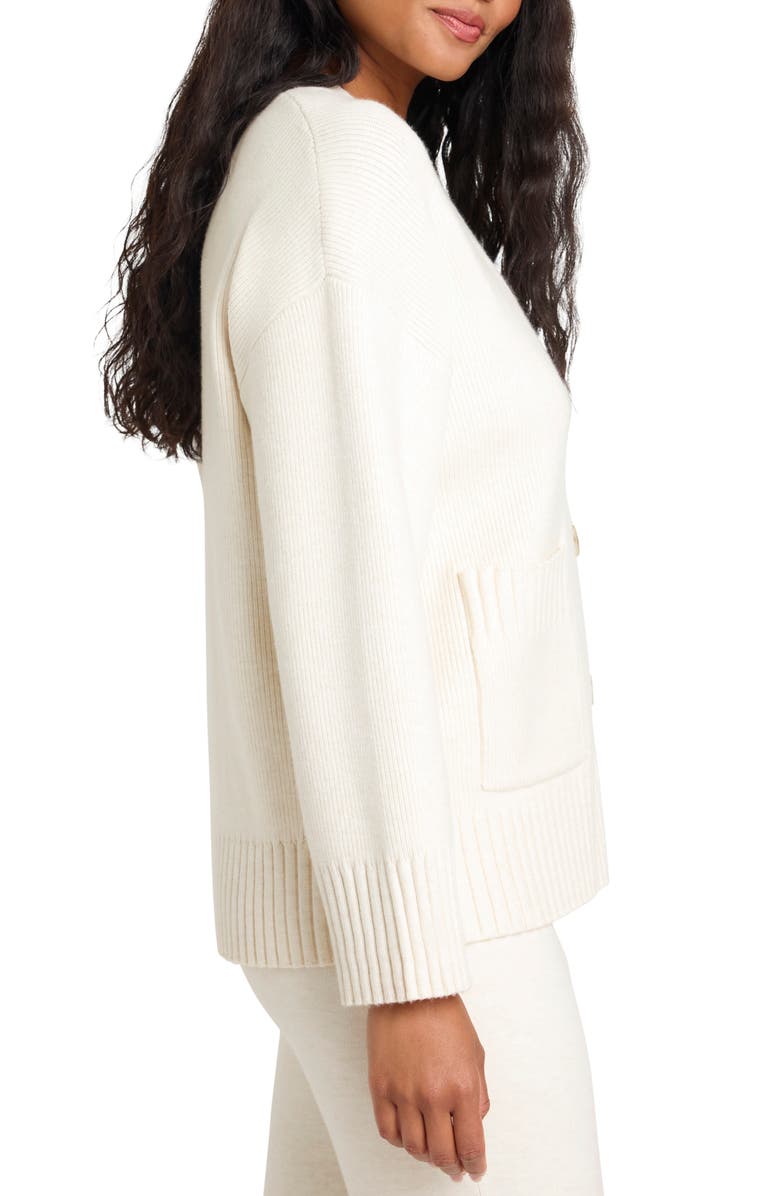 Splendid x Cella Jane Oversize Cardigan, Alternate, color, Snow