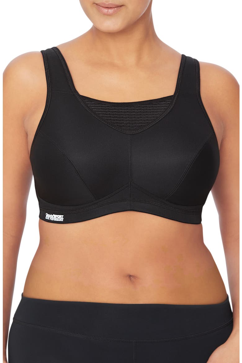 No-Bounce Camisole Elite Sports Bra, Main, color, BLACK