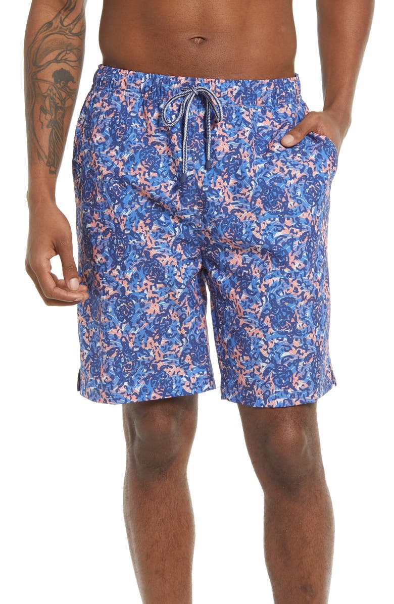Peter Millar Turtle Tide Swim Trunks, Main, color,