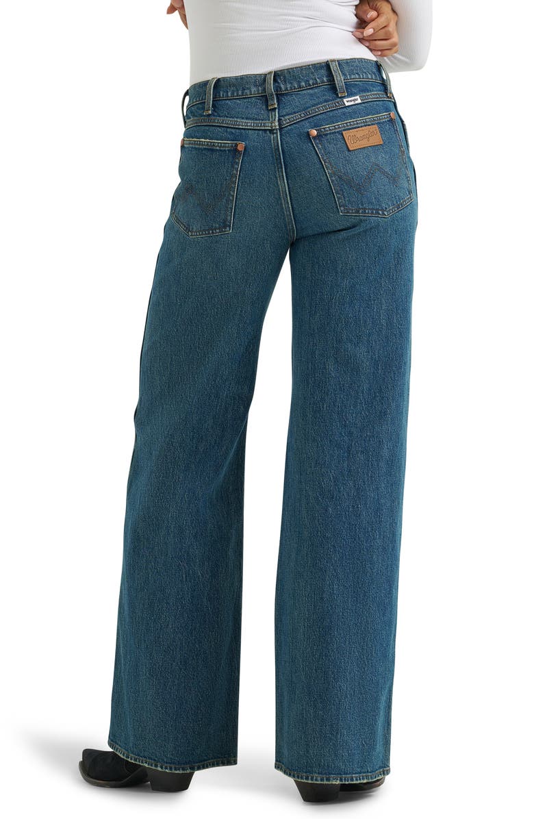 Wrangler Low Rise Baggy Jeans, Alternate, color, Stormy Indigo