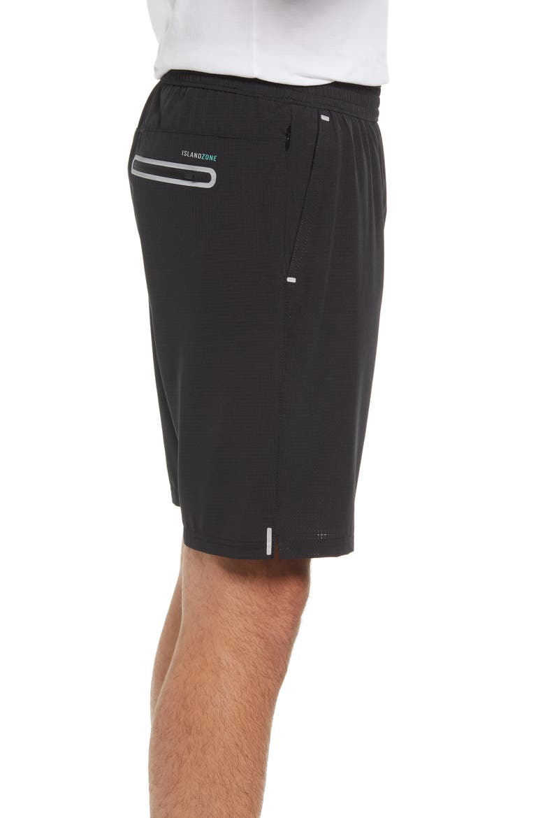 Monterey Coast Swim Trunks, Alternate, color, BLACK