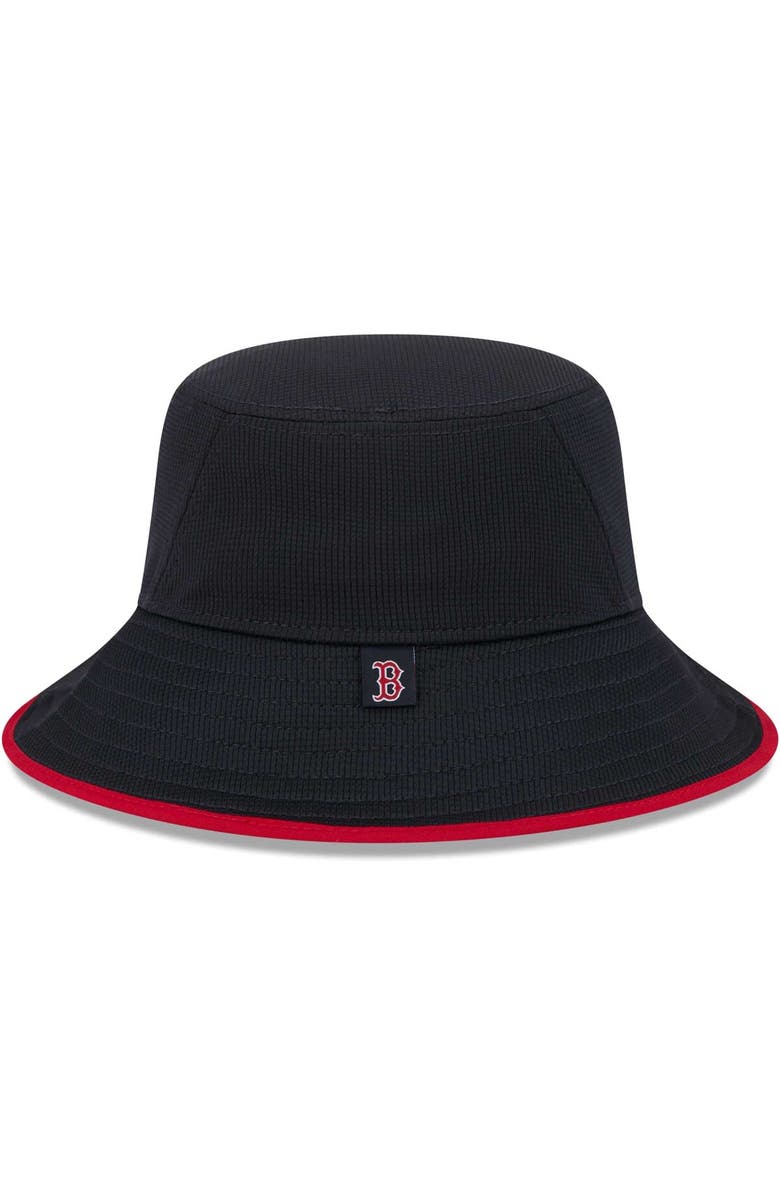 New Era Men's New Era Navy Boston Red Sox Game Day Bucket Hat, Alternate, color, 