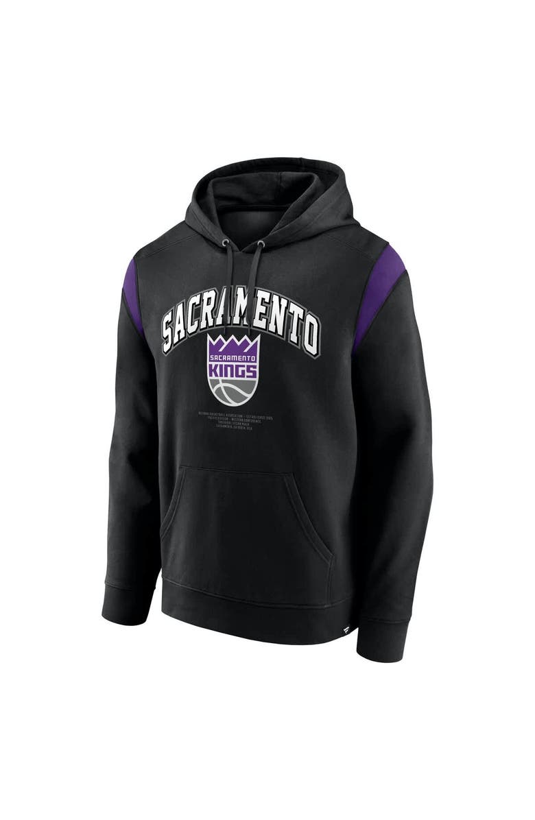 FANATICS Men's Fanatics Black Sacramento Kings Scorer Pullover Hoodie, Alternate, color, Black
