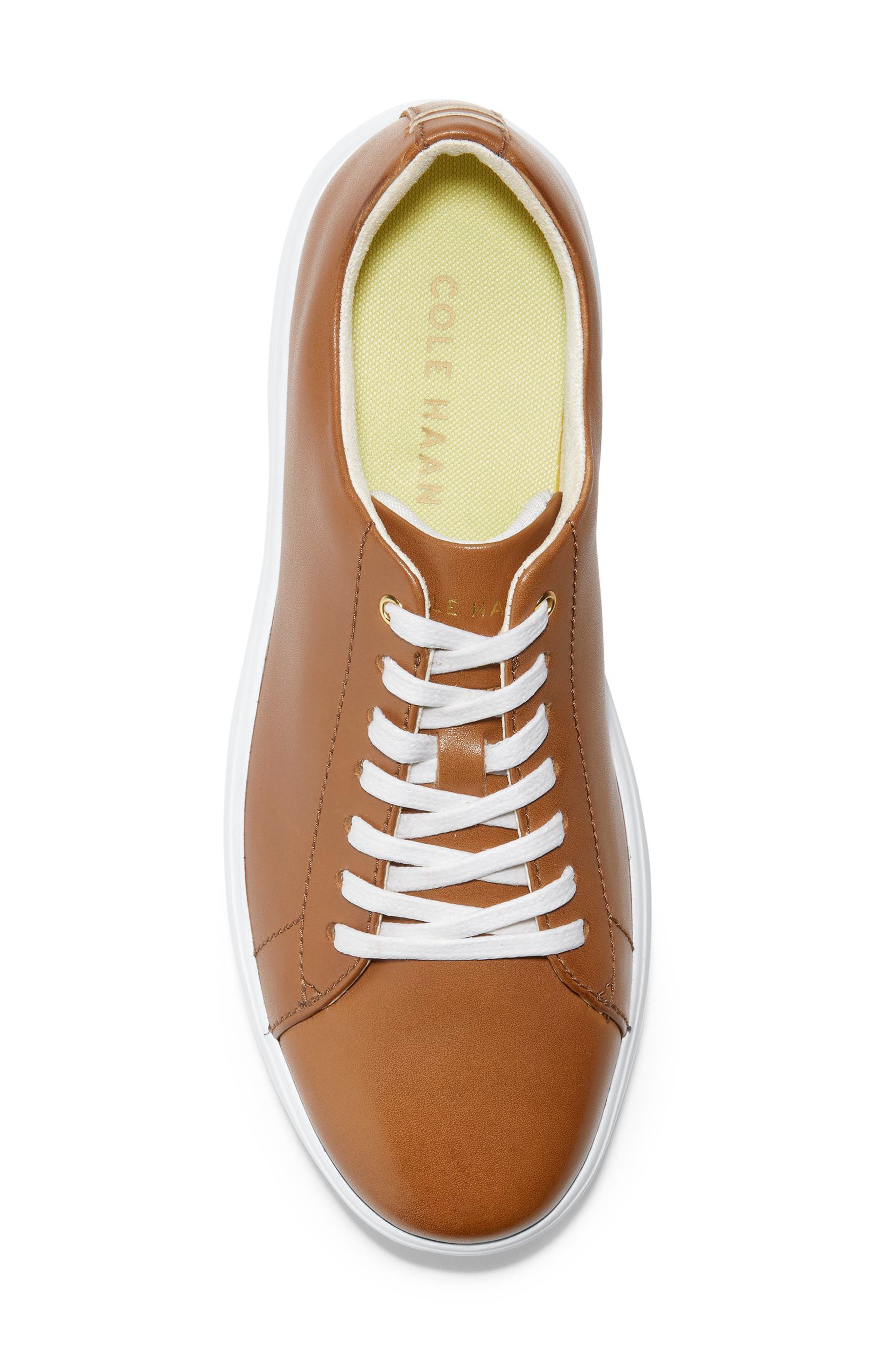 Cole Haan Grand Crosscourt Sneaker, Alternate, color, Pecan Leather