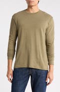 True Classic Classic Long Sleeve Crewneck T-Shirt
