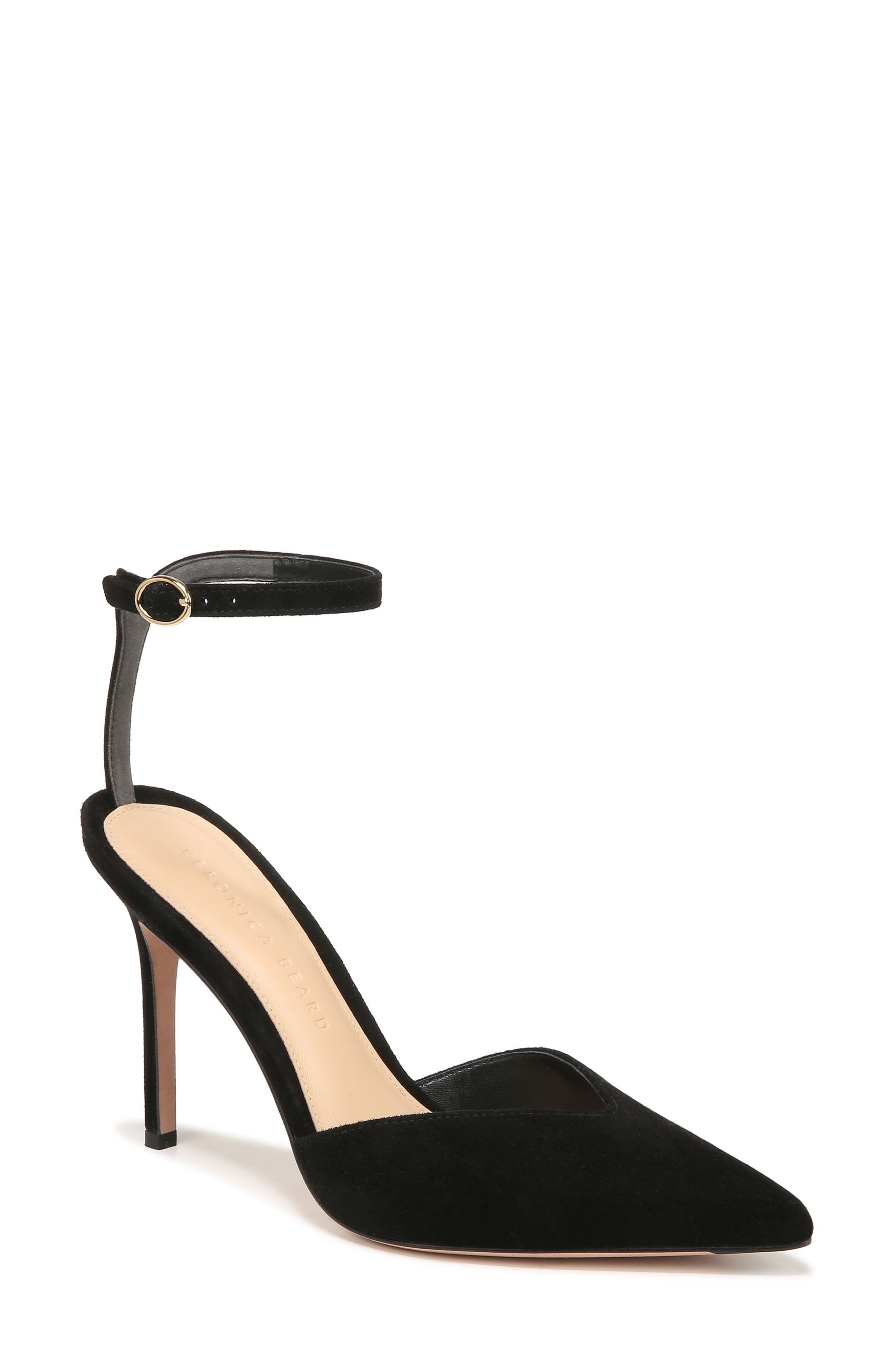 Lisa Pointed Toe Pump, Main, color, BLACK