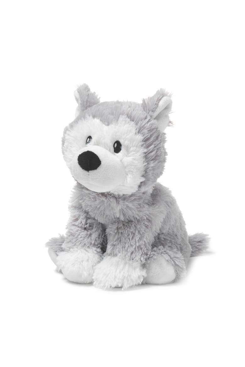 Husky Plush Toy, Main, color, Medium Gray