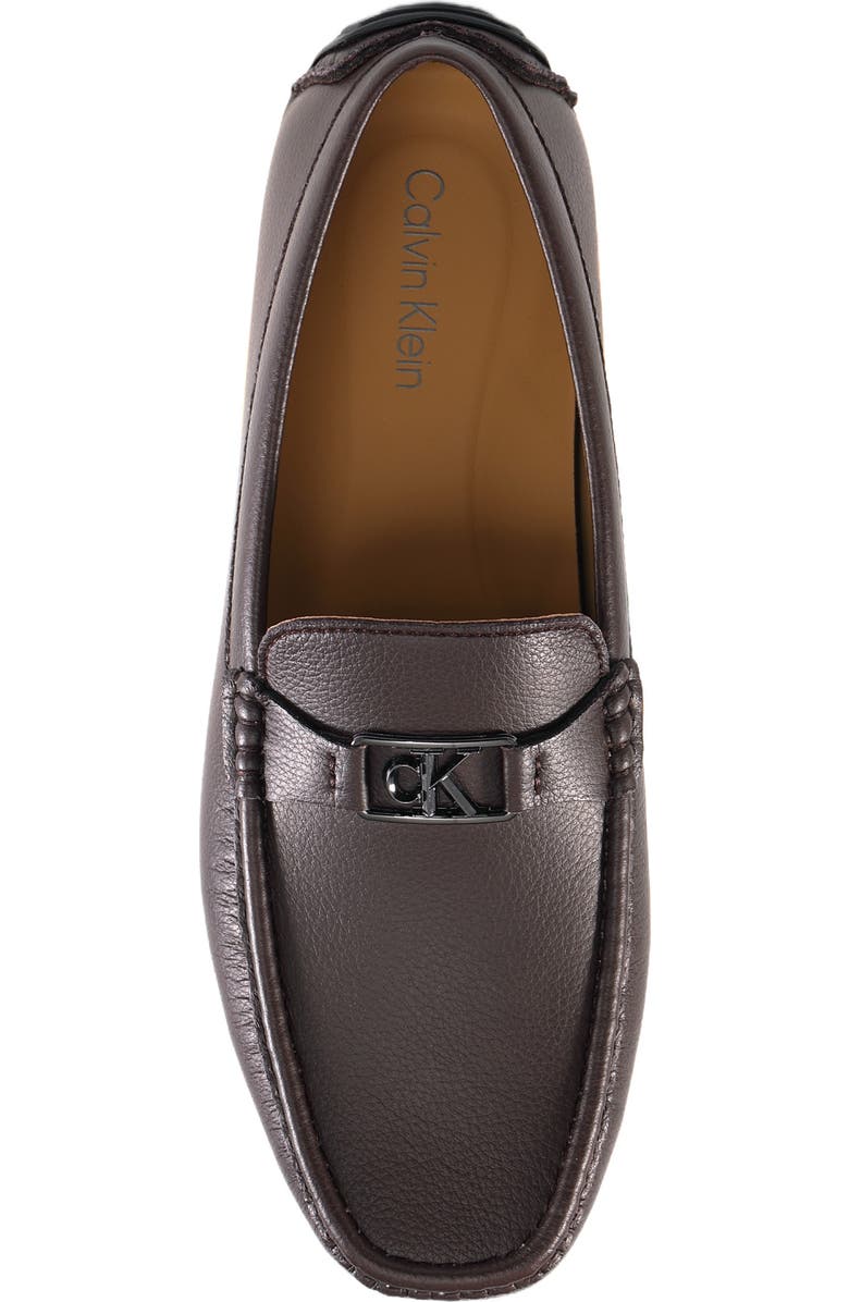 Calvin Klein Felty Bit Loafer, Alternate, color, Java Tonal Stitch