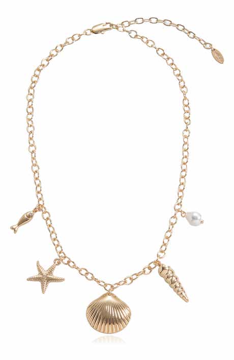 Ettika Seaside Treasures Charm Necklace