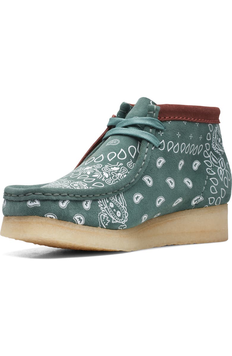 Clarks<sup>®</sup> Originals Bandana Wallabee Chukka Boot, Alternate, color,