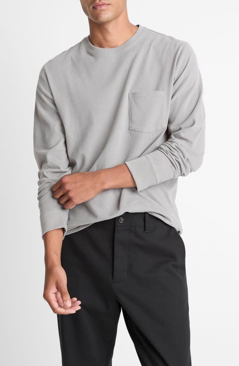 Long Sleeve Sueded Jersey Top