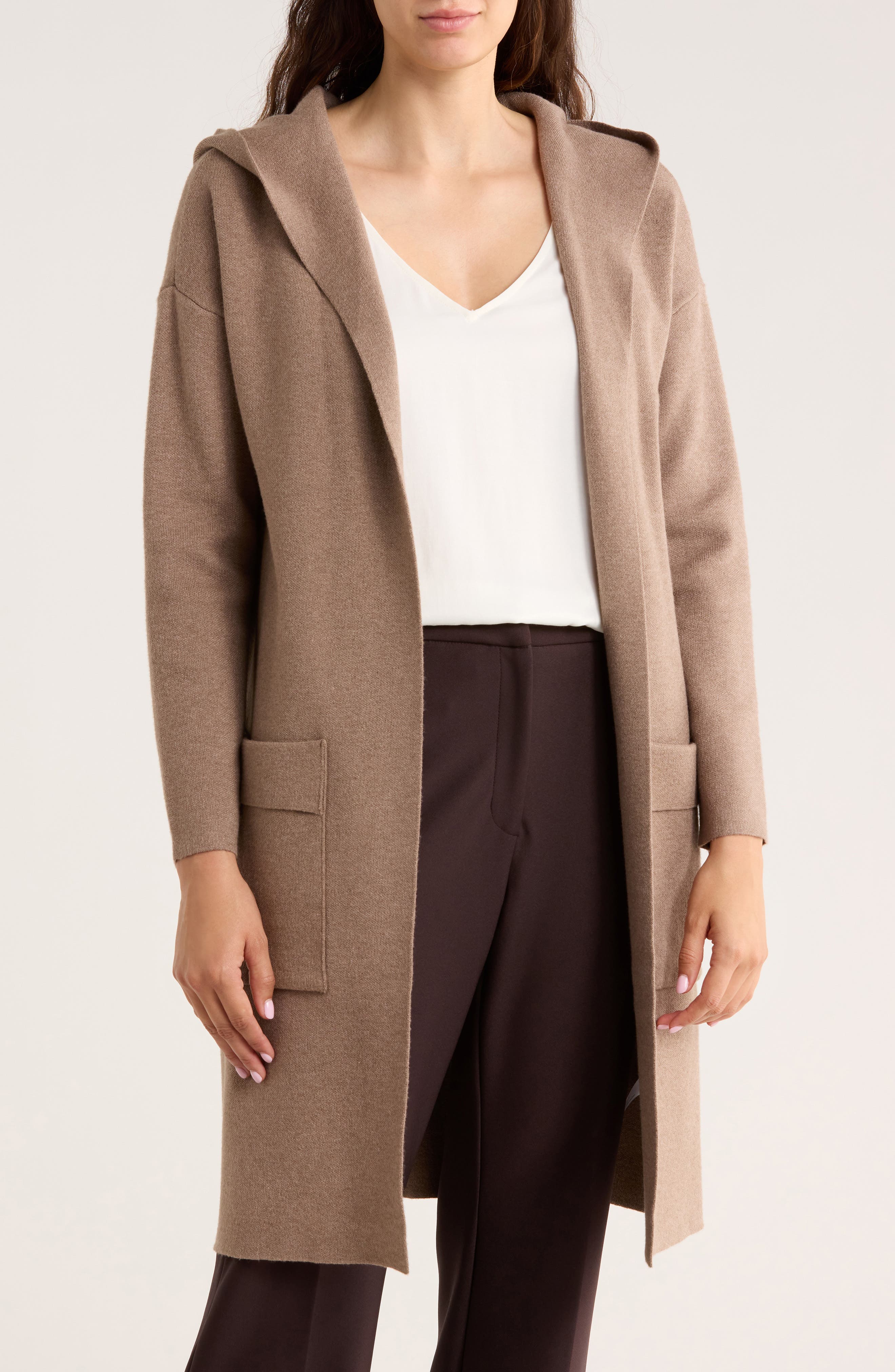 Andrea Hooded Long Cardigan - image 3