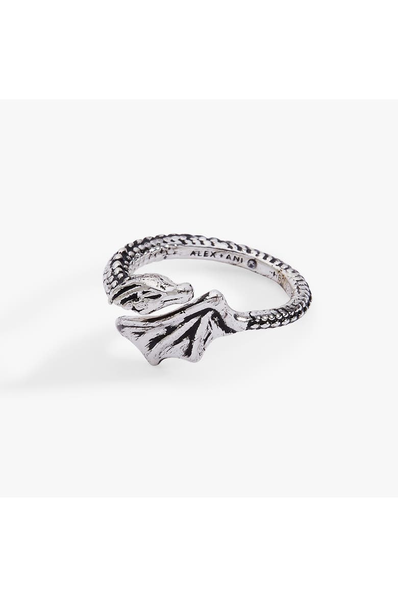 HOUSE OF THE DRAGON Syrax Bypass Ring, Alternate, color, Silver