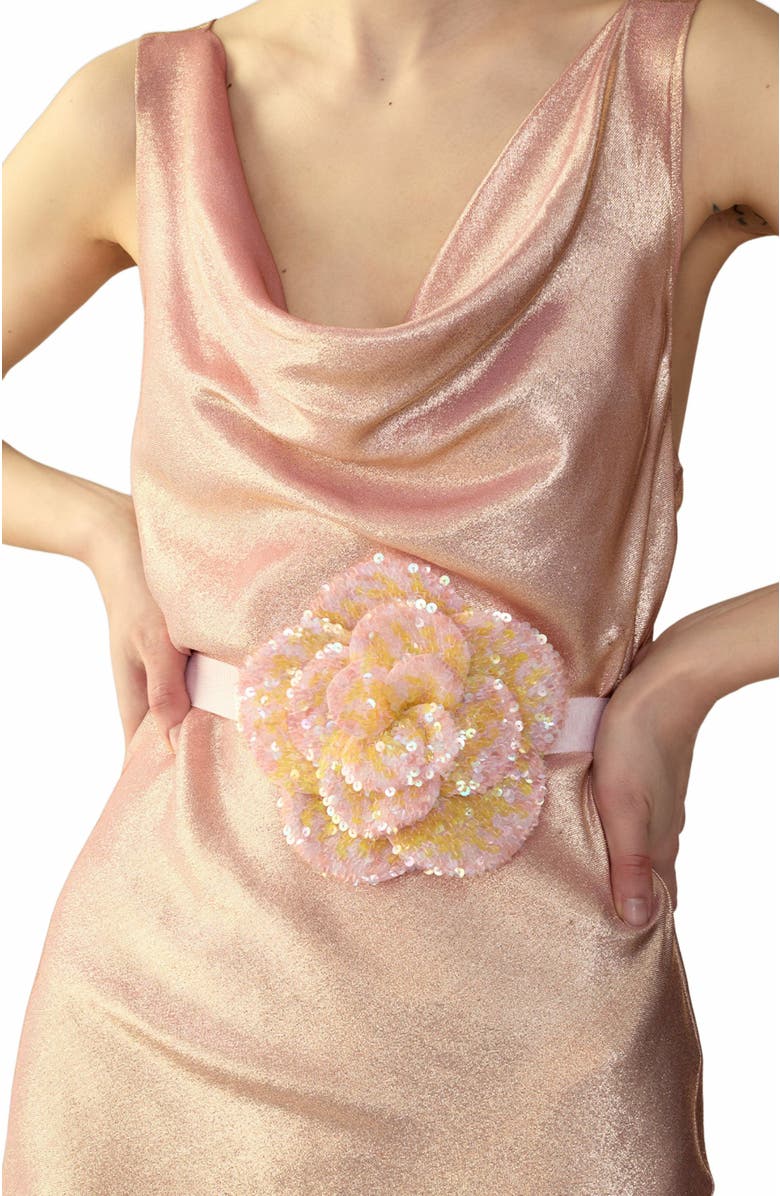 Cynthia Rowley Shimmering Siren Dress, Alternate, color, 