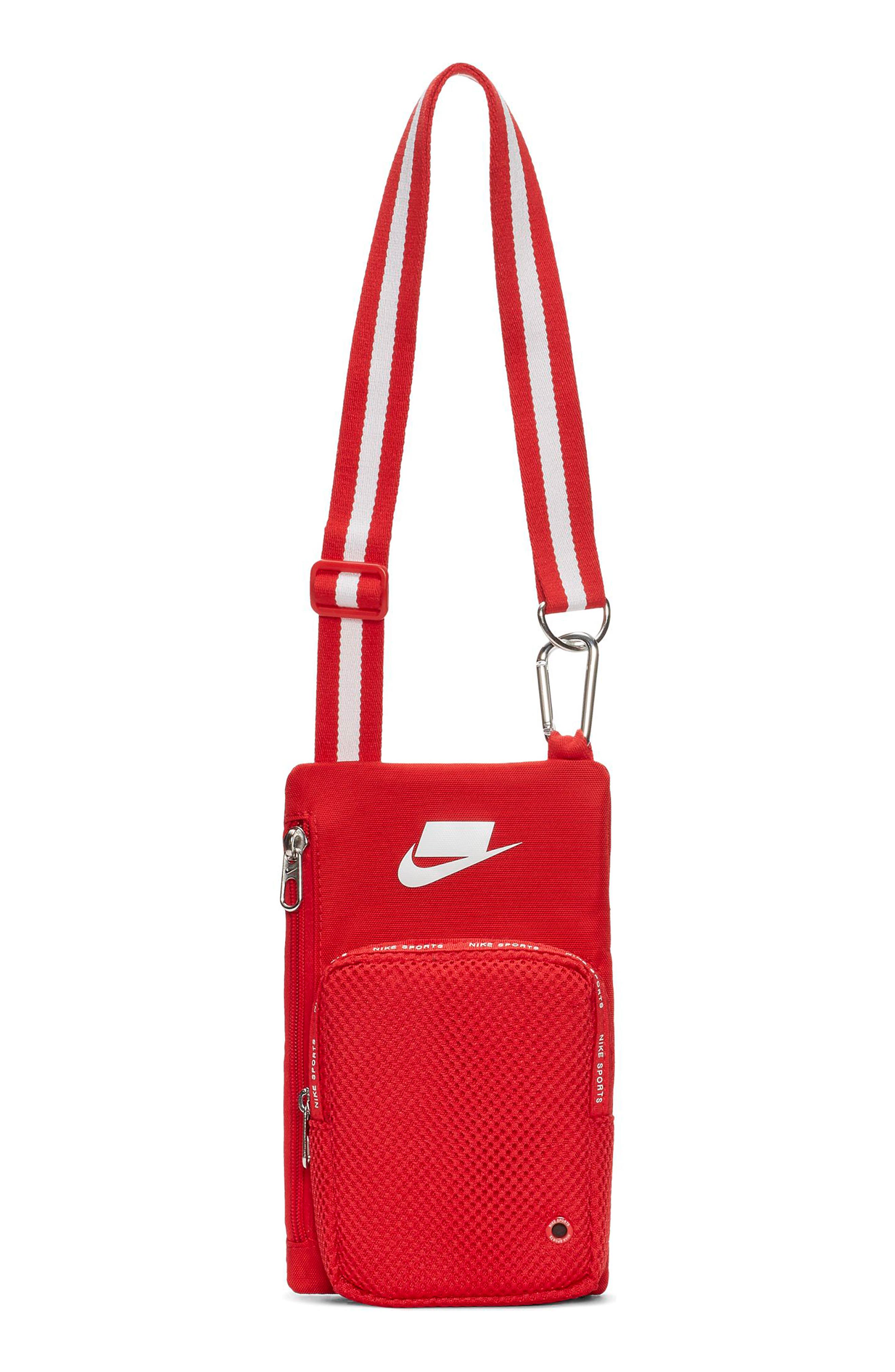 Sport Small Items Crossbody Bag, Main, color, UNIVERSITY RED/ SUMMIT WHITE
