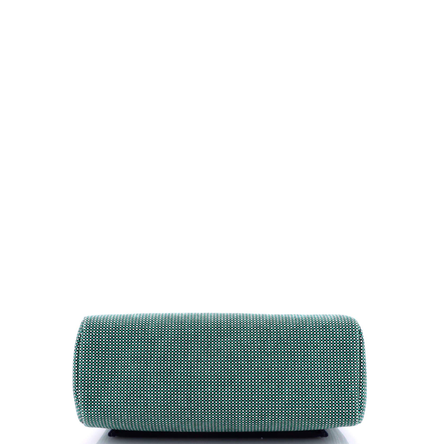 Pre-Owned Hermes Herbag Zip Criss Viking Toile and Leather 31, Alternate, color, Bleu Encre