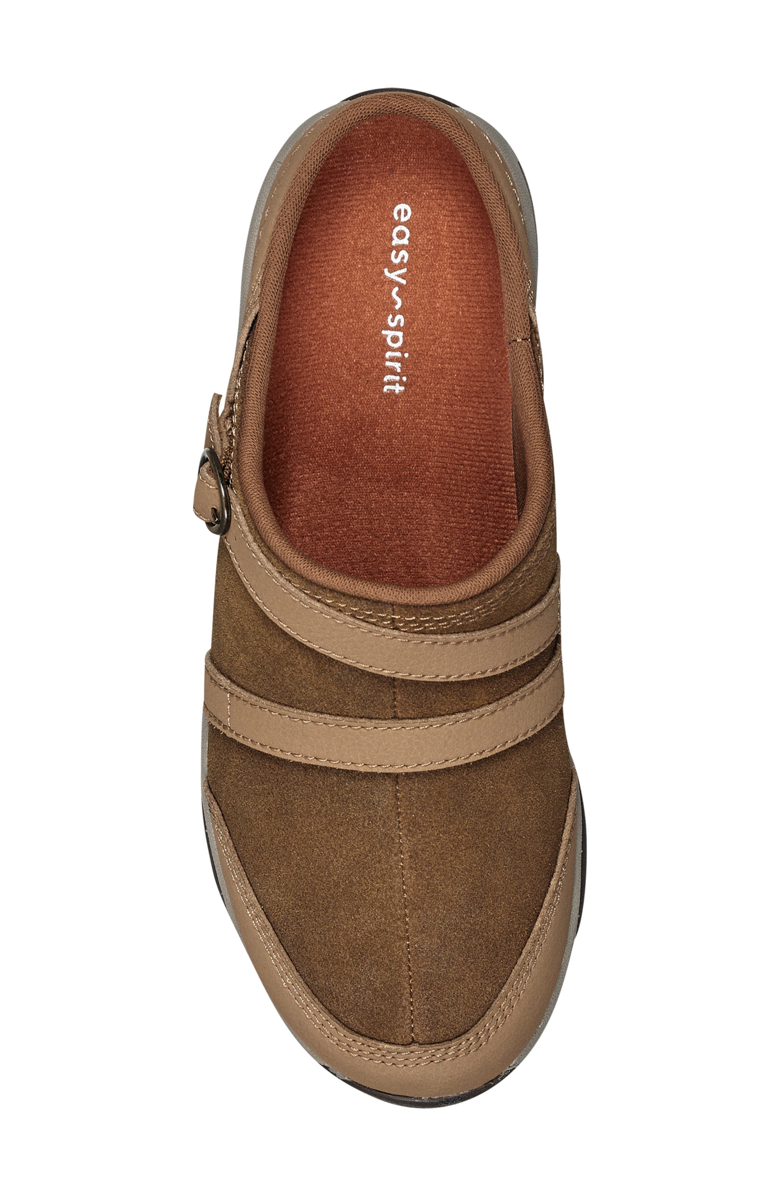 Equinox Clog, Alternate, color, LIGHT BROWN SUEDE