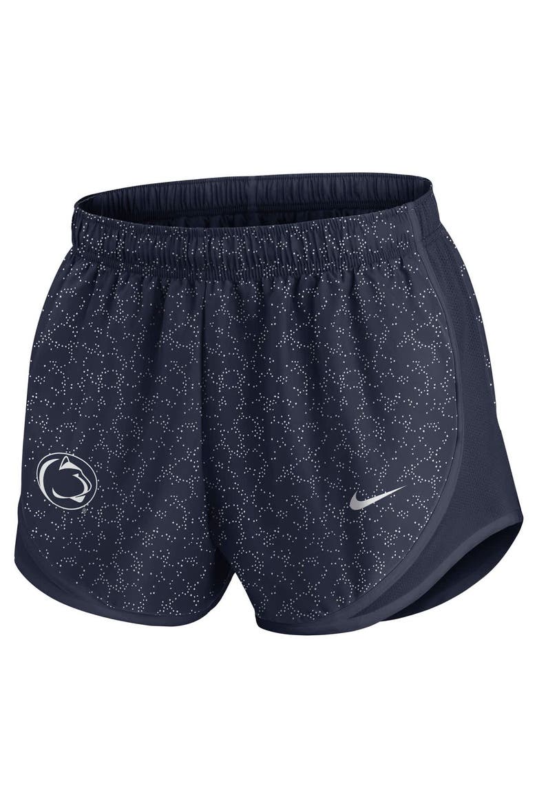 Women's Nike Navy Penn State Nittany Lions Tempo Pattern Dri-FIT Shorts, Alternate, color, Navy