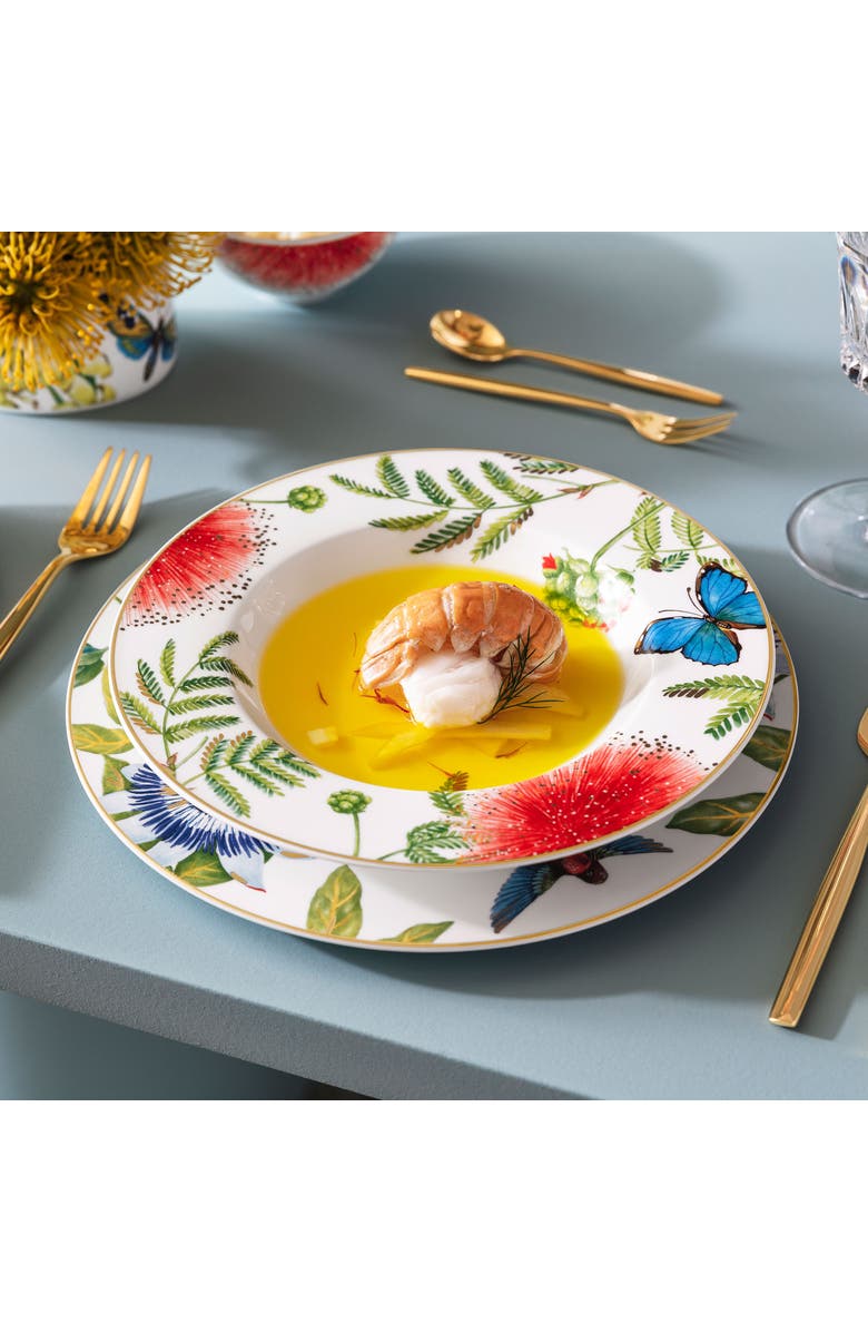 Villeroy & Boch Amazonia Anmut Rim Soup, Alternate, color,