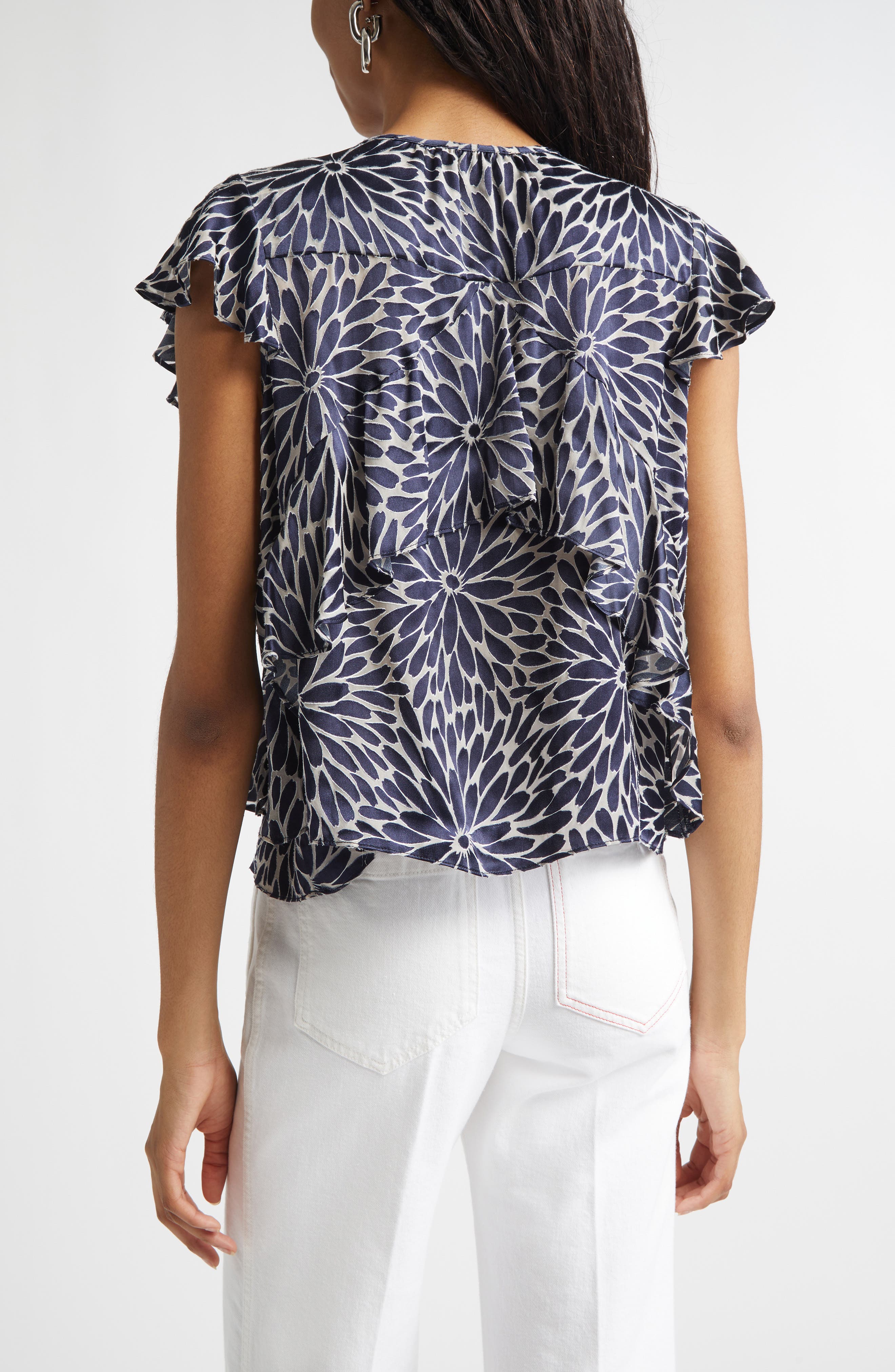 Julianne Ruffle Top - image 4