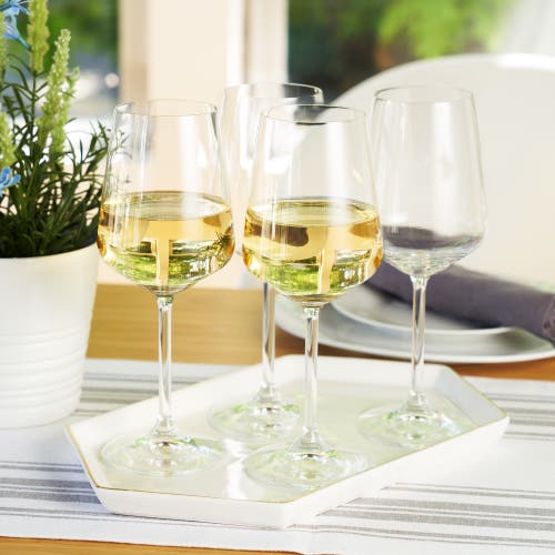 Spiegelau Style White Wine Glass Set Of 4 In Clear
