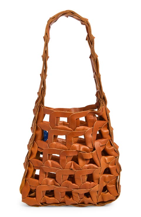 Links Leather Shoulder Bag