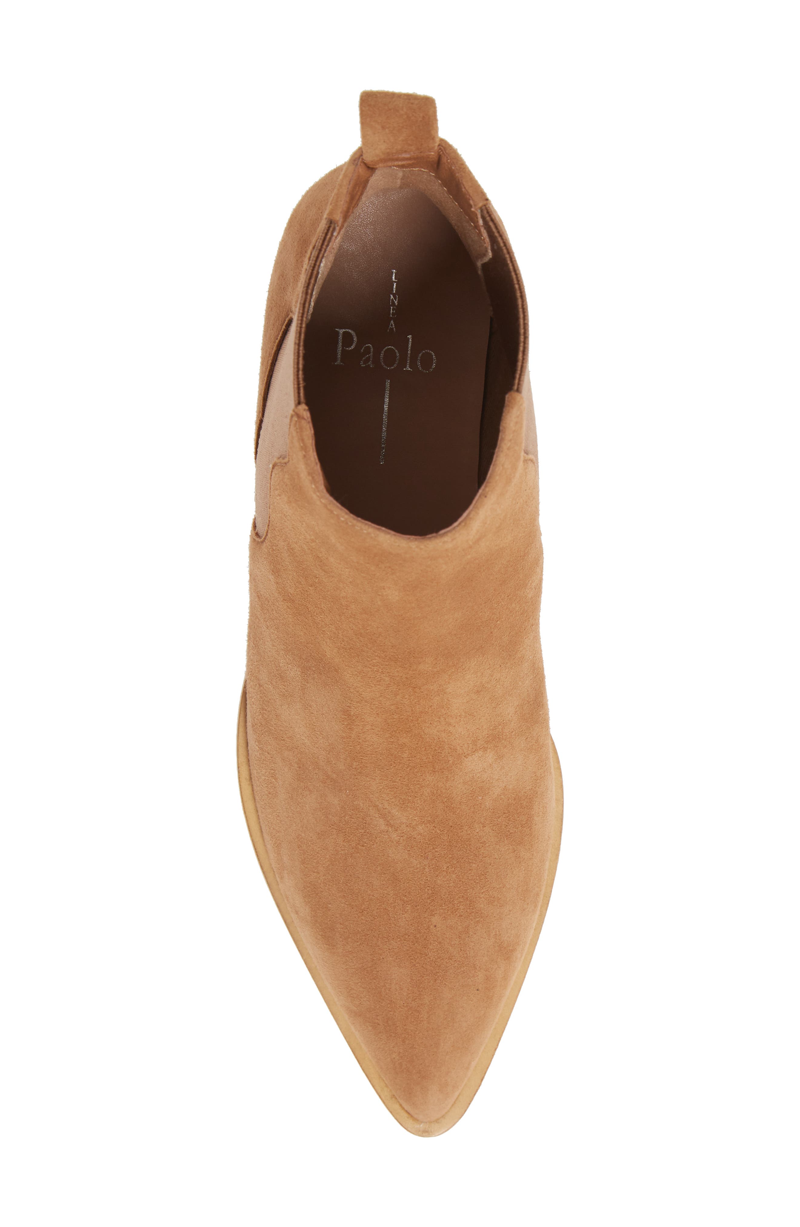 Vu Chelsea Bootie, Alternate, color, WHISKEY SUEDE