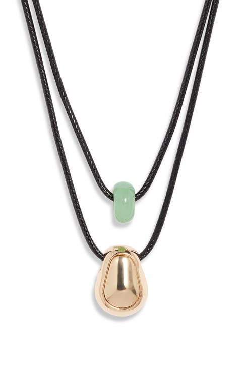 Layered Pendant Necklace