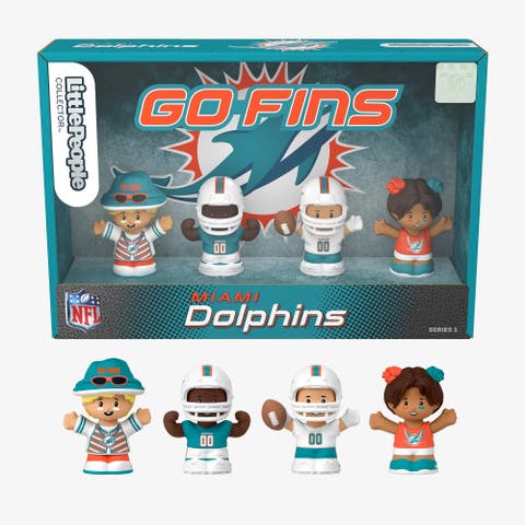 Miami Dolphins NFL Little People Collector Figure Set