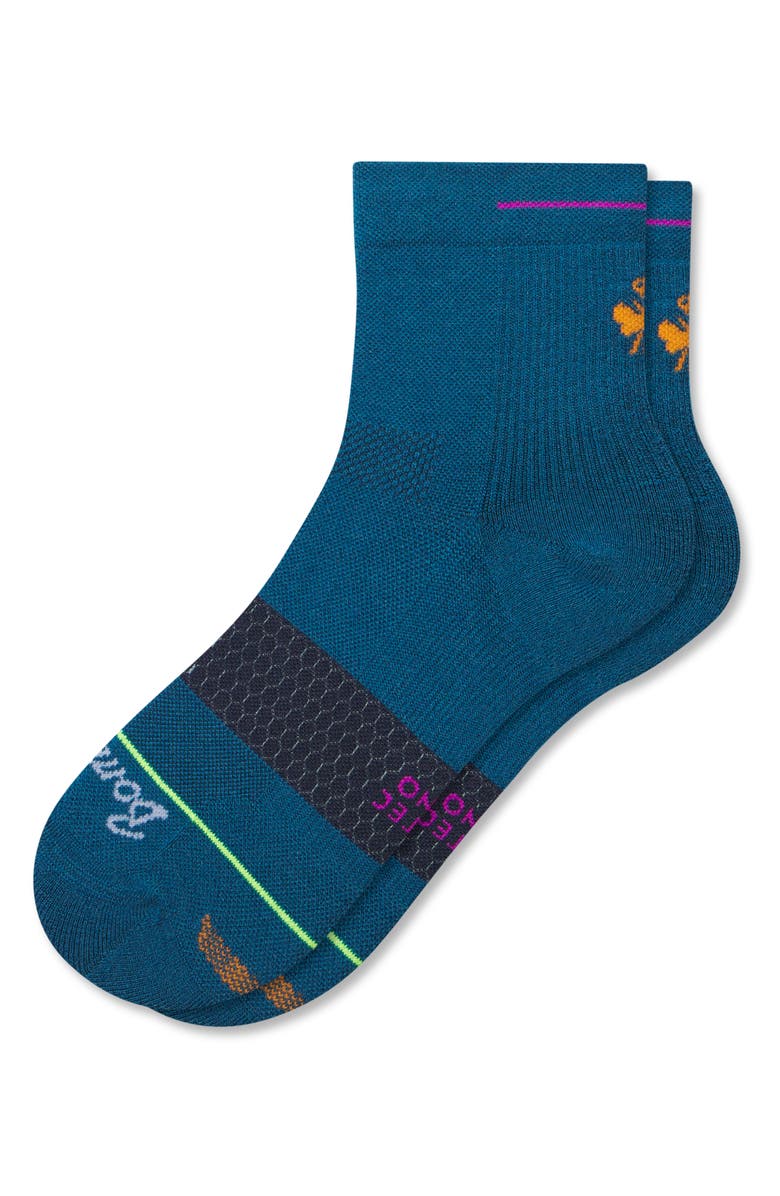 Bombas Merino Wool Blend Quarter Socks, Alternate, color, 