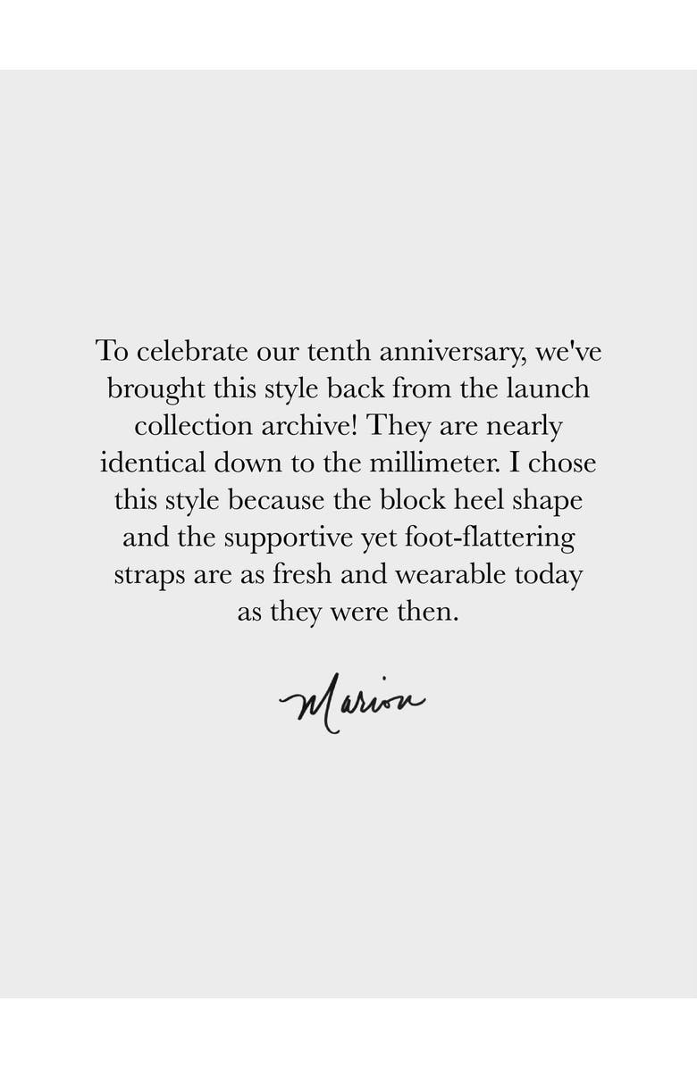 MARION PARKE Brett Block Heel | Nappa, Alternate, color,