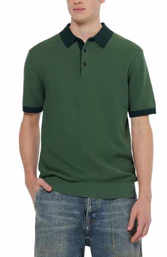 Scotch & Soda Textured Cotton Knit Polo