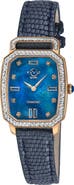 GV2 Pavia Diamond Leather Strap Watch, 25mm x 29mm
