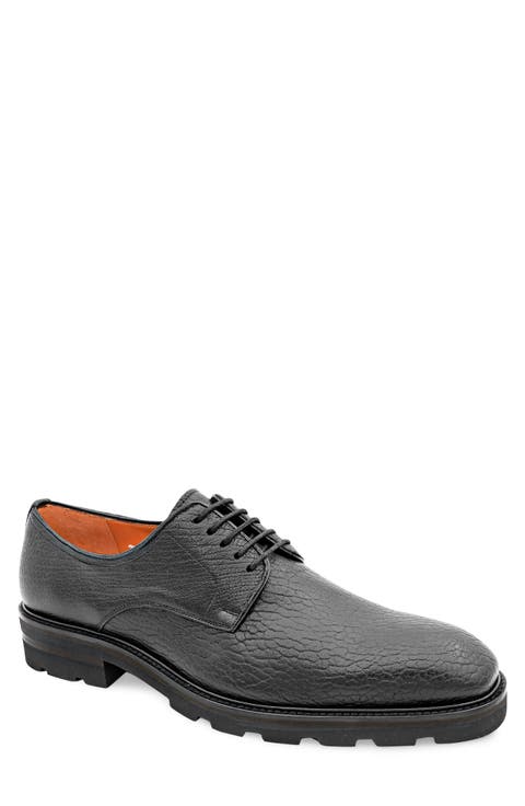 Grained Leather Derby