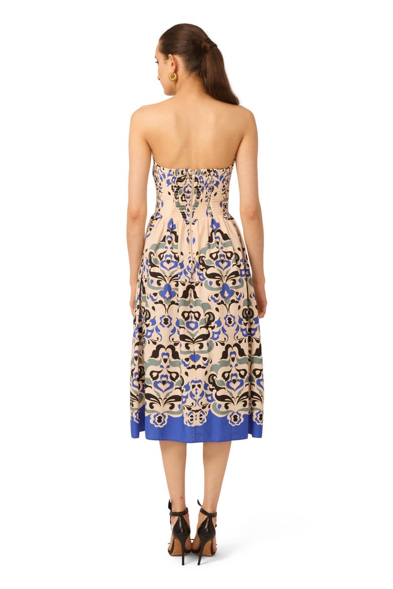 Luanna Dress, Alternate, color, Porto print