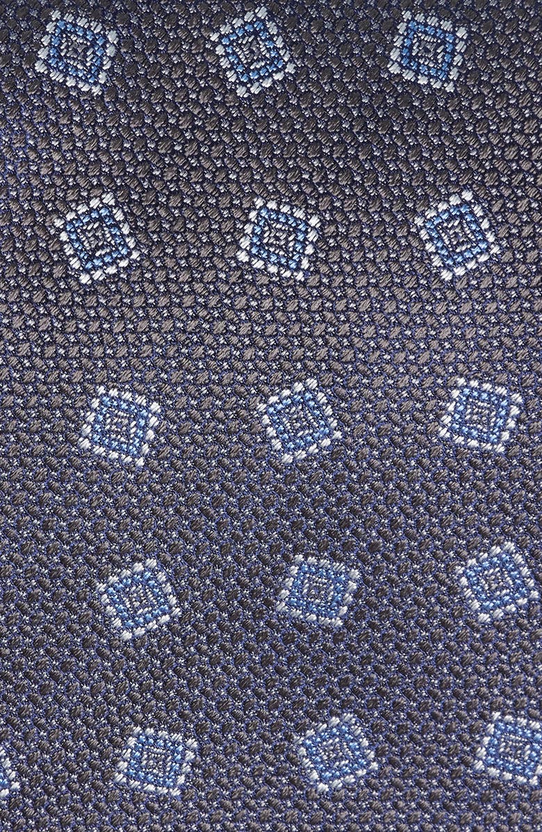 David Donahue Neat Silk Tie, Alternate, color, 