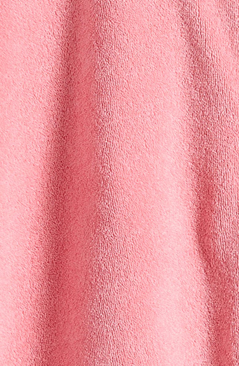 OTTER AVENUE Kids' Cotton Blend Hooded Towel Poncho, Alternate, color, Pinklet