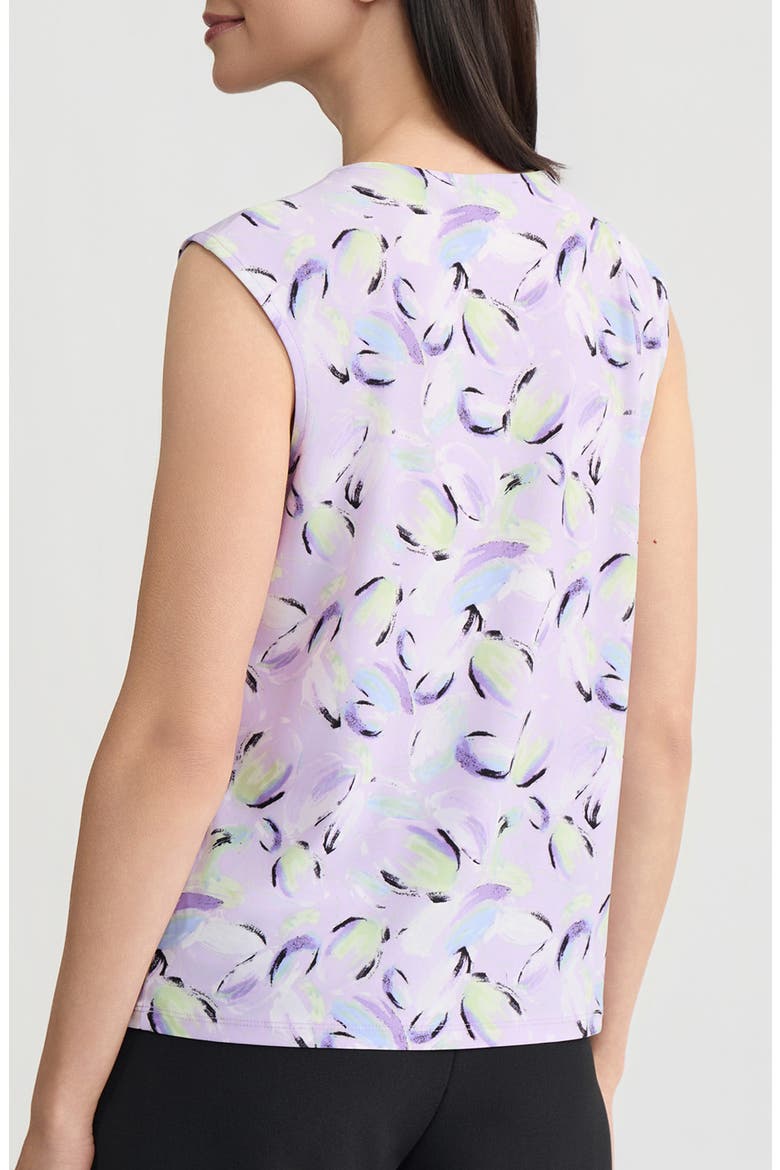 Floral Keyhole Sleeveless Top, Alternate, color, LAVNDR MIST MLT
