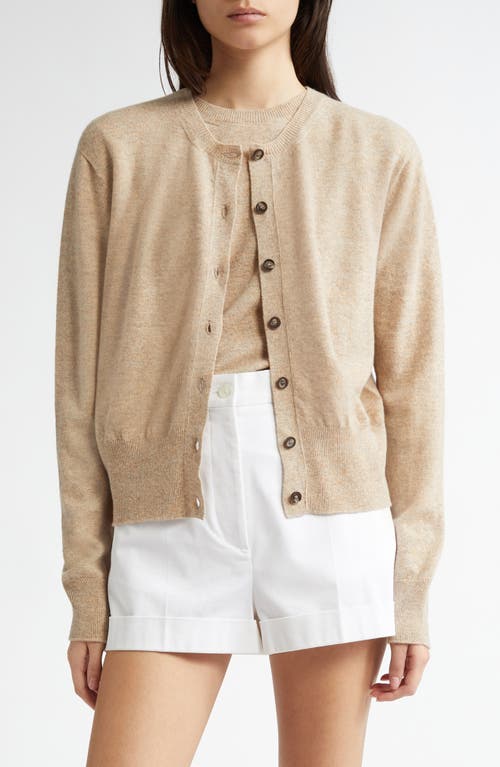 JOHNSTONS OF ELGIN JOHNSTONS OF ELGIN CLASSIC CASHMERE & SILK CARDIGAN