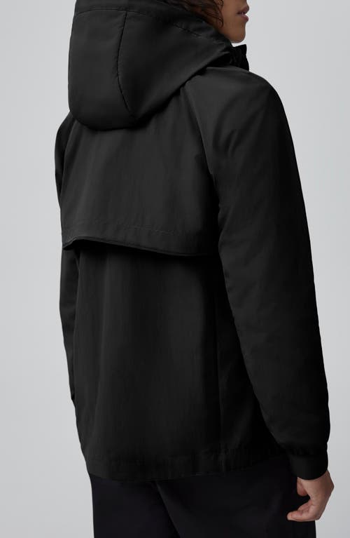 Shop Canada Goose Faber Water Repellent Hooded Jacket In Black