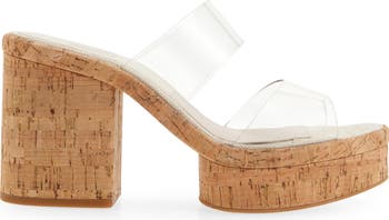 Latoya Raffia Platform Sandal