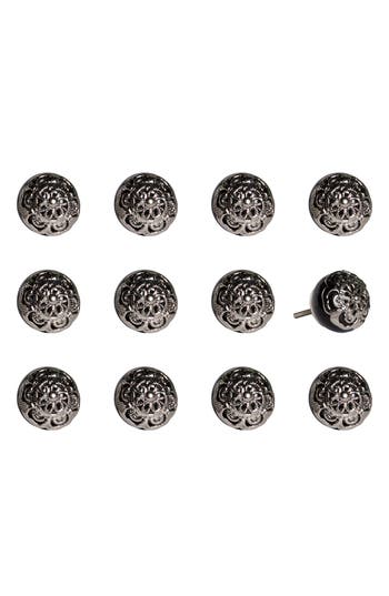Kinetic 12-pack Knobs In Silver