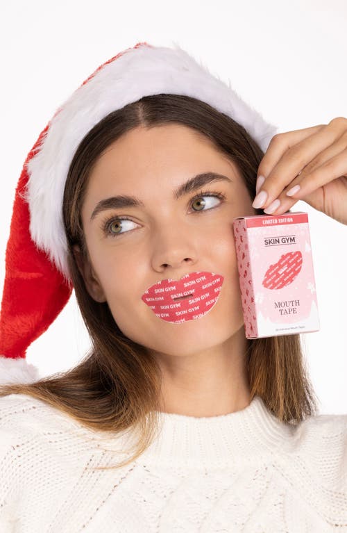 Skin Gym The Holiday Mouth Tape In Red