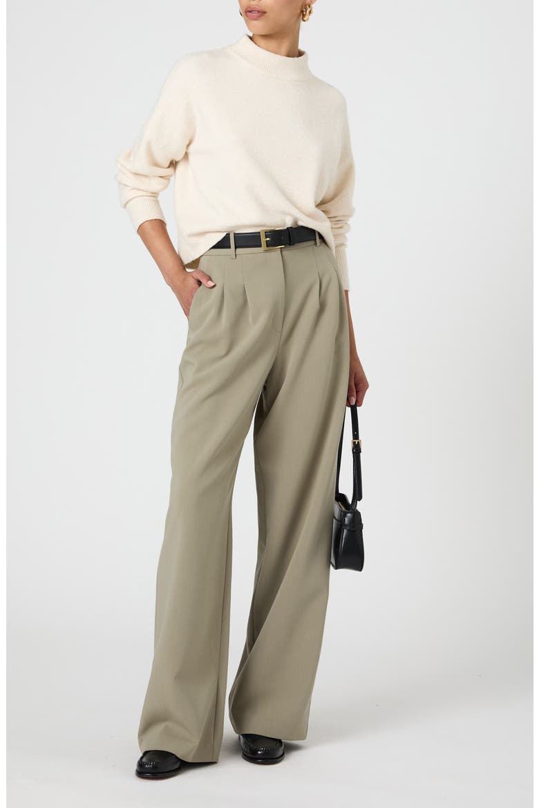 Vhari Mock Neck Sweater, Alternate, color, OATMEAL MELANGE