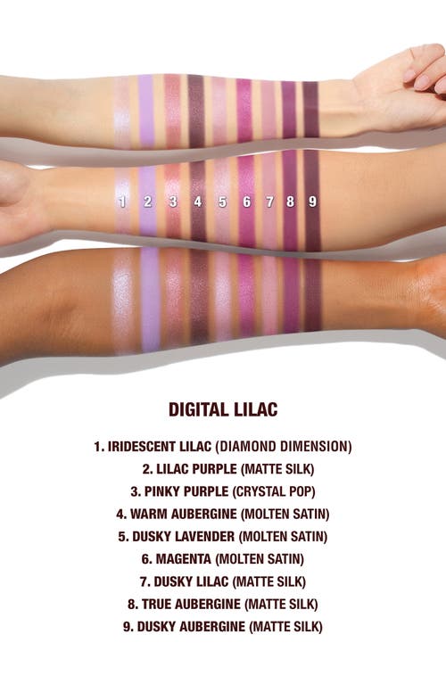 Charlotte Tilbury Beautifying Eye Trends Pallete In Digital Lilac