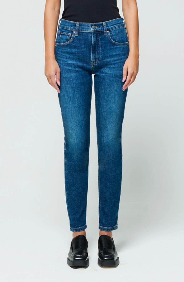 ÉTICA Giselle Mid Rise Skinny Jeans, Main, color,