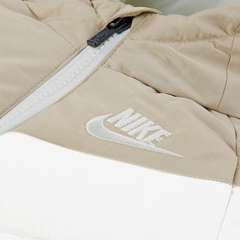 Chevron Puffer Hoodie