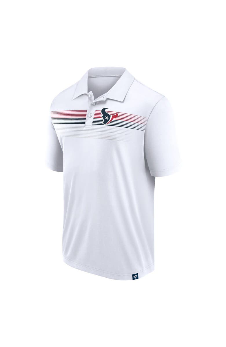 FANATICS Men's Fanatics Branded White Houston Texans Victory For Us Interlock Polo, Alternate, color, White