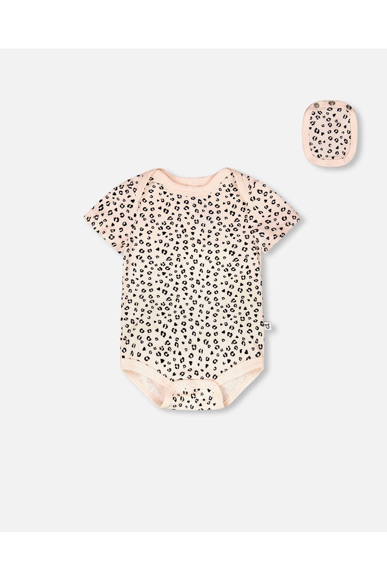 Evolutive Organic Cotton Jersey 3 Pack Bodysuit, Alternate, color, Peach