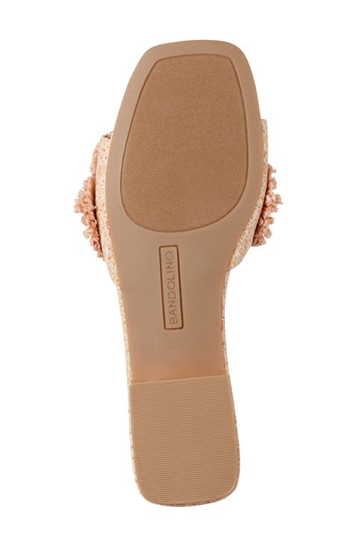 Shop Bandolino Marcell Slide Sandal In Light Pink